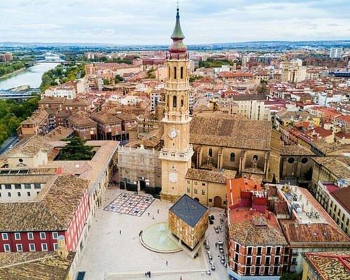 Piso Para 4 Con 2 Parking En Casco Historico De Zaragoza 2 Noches Minimo エクステリア 写真